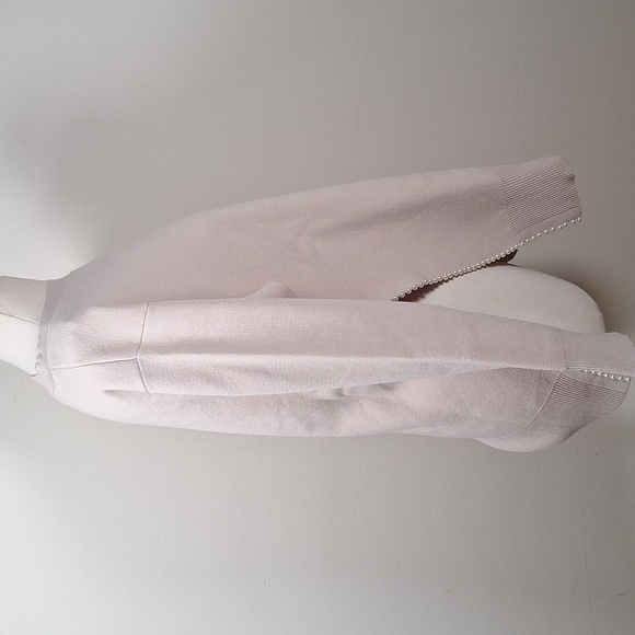Sandro Pearlin Split-Side Sweater Size S - Picture 4 of 9